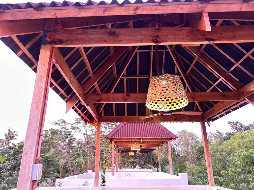 Rooftop pavilion